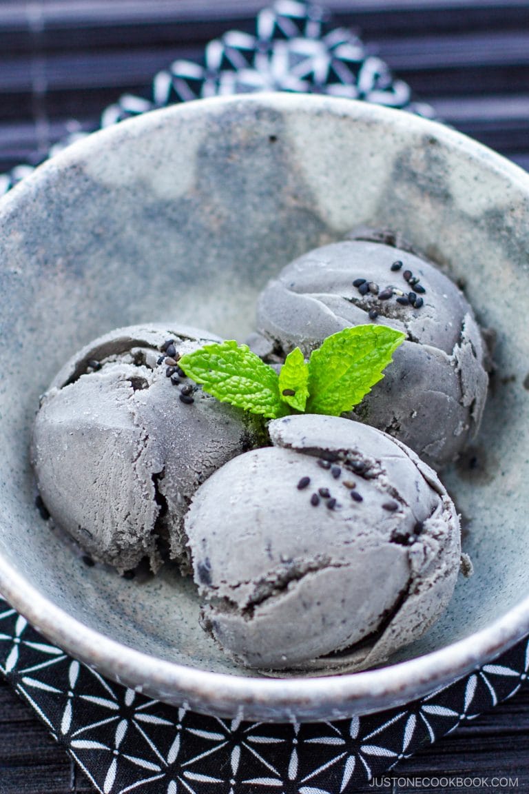 Azuki Red Bean Ice Cream 小豆アイスクリーム • Just One Cookbook
