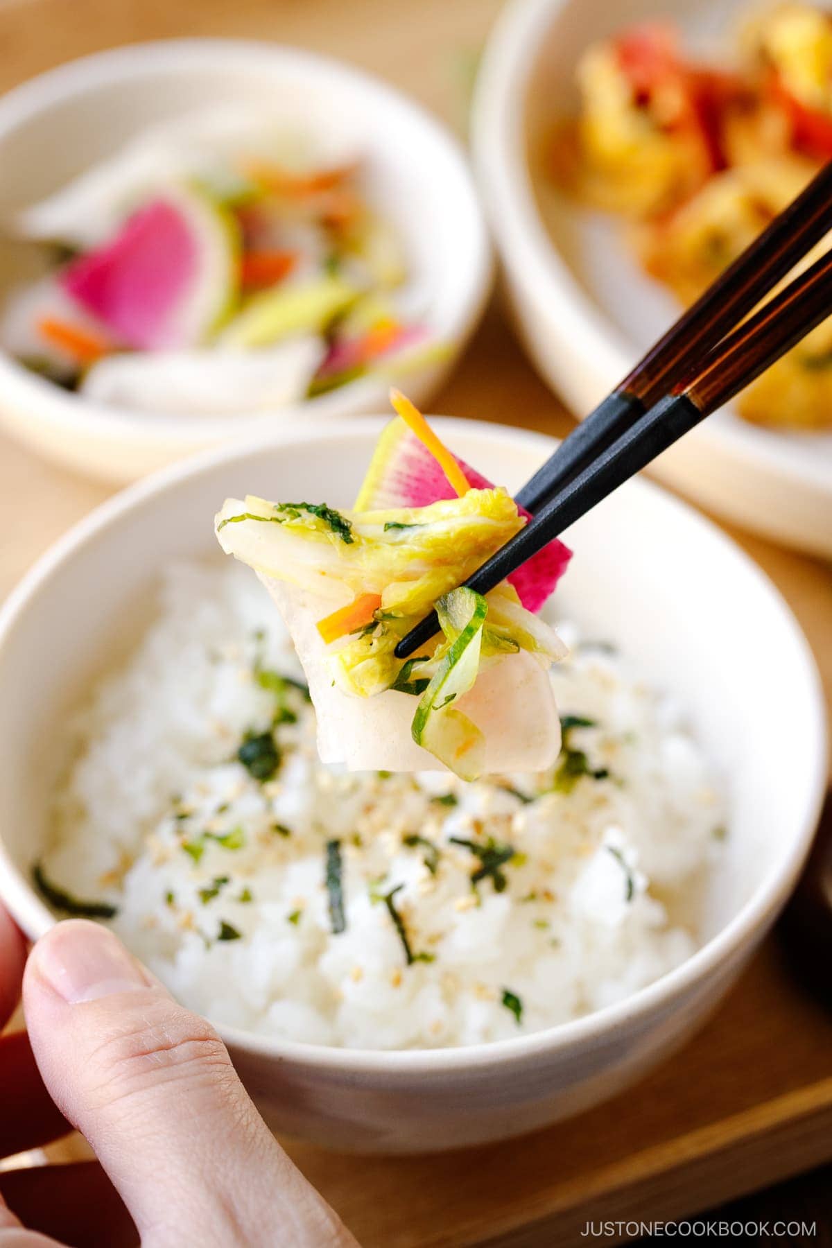 Asazuke (Japanese Lightly Pickled Vegetables) 浅漬け • Just One Cookbook