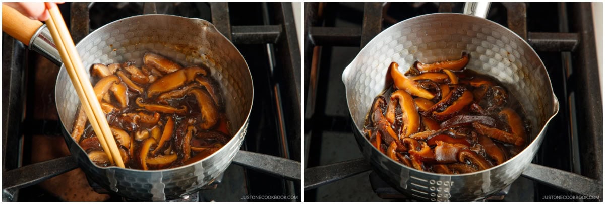 Simmered Shiitake Mushrooms 5