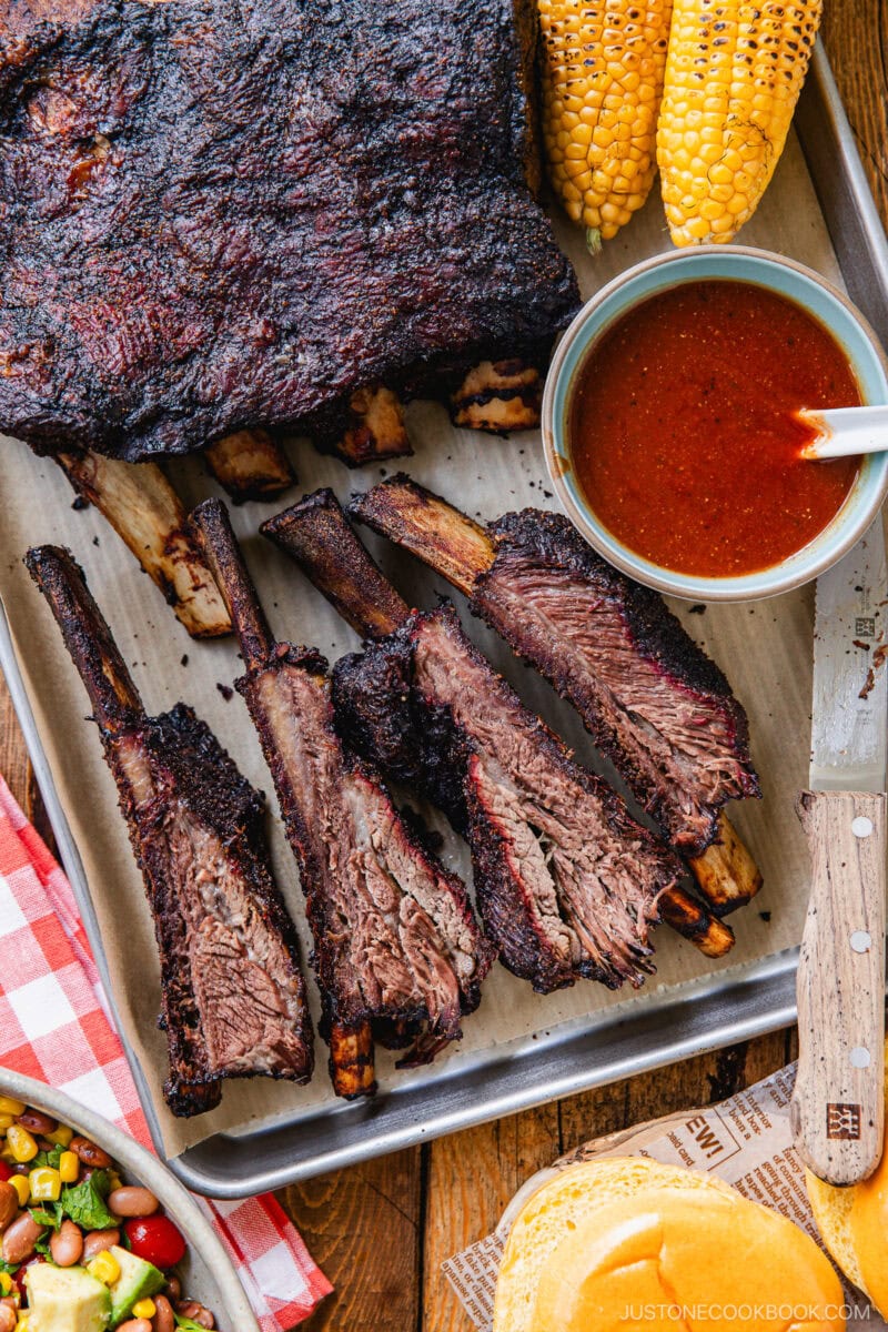 Smoked Beef Ribs • Just One Cookbook