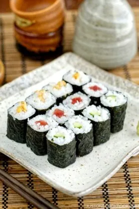 How To Make Sushi Rolls with Video & Step-By-Step Photo Tutorials | Easy Japanese Recipes at JustOneCookbook.com