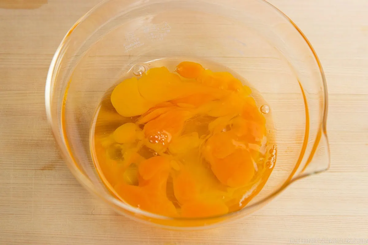 Oyakodon Egg Mixture